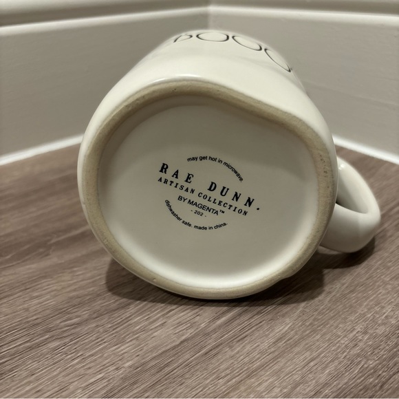 Rae Dunn Mug Boo Halloween Cup Fall Autumn Scary artisan collection pottery new - Picture 6 of 6